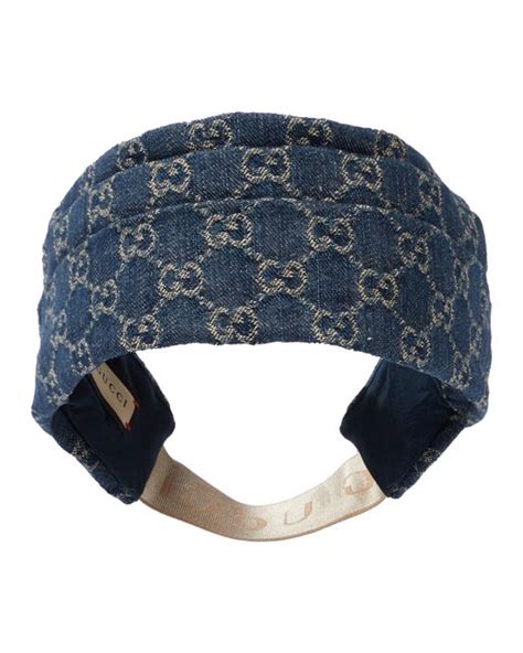 gucci headband 2017|Gucci denim headband.